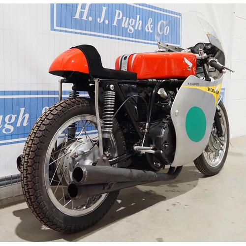 923 - Honda 250/4 RE162 Mike Hailwood race replica motorcycle. Has been in a collection for many years and... 