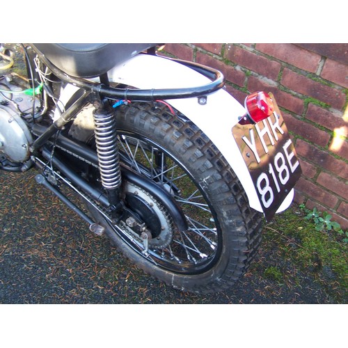 785A - Triumph Mountain Cub motorcycle. 1967. A rare bike sold to the US market.  This was imported from th... 