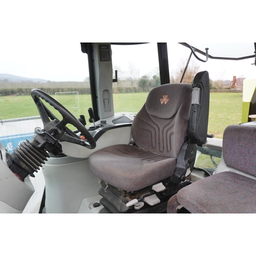 118 - Massey Ferguson 6480 Dynashift tractor, 3870hrs recorded. Reg. AY54 CFJ. V5 +VAT