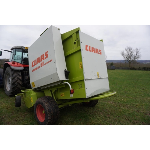 119 - Claas Variant 180 Rotofeed round baler +VAT