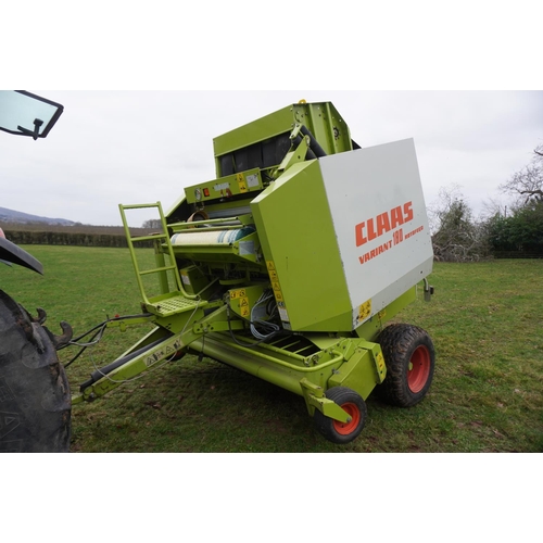 119 - Claas Variant 180 Rotofeed round baler +VAT