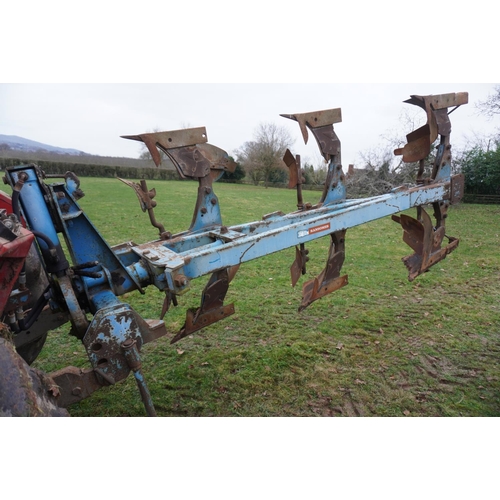 130 - Ransomes TSR 108 3 furrow reversible plough