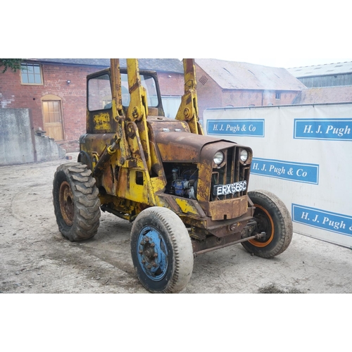 164 - Merton 2 way loading shovel, reg. ERX 566C