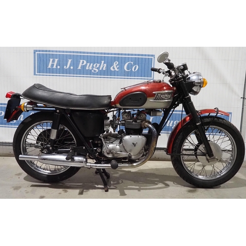 937 - Triumph 350 3TA motorcycle. 1960. 350cc. Matching engine and frame numbers. Recent service to includ... 