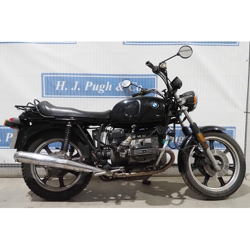 939 - BMW RT80 motorcycle. 1983. 800cc. Matching engine and frame numbers. Recent oil service, new battery... 
