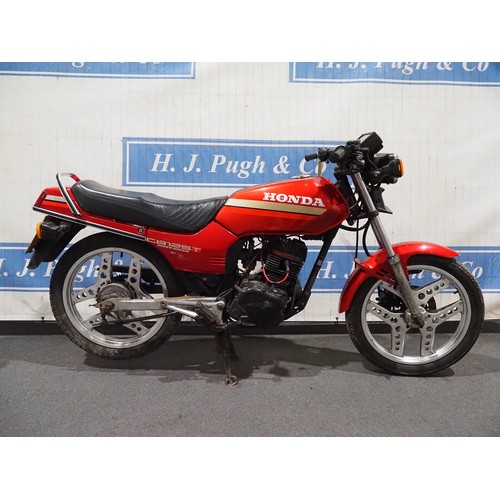 948 - Honda CB125T Superdream motorcycle. Reg. B354 VBP. V5