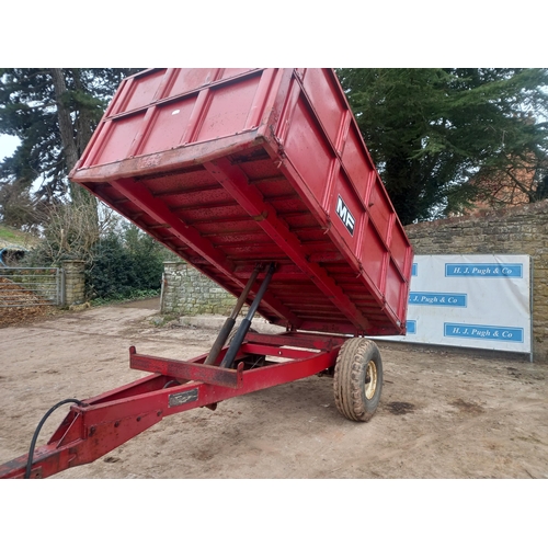 150 - Massey Ferguson 6.5ton tipping grain trailer