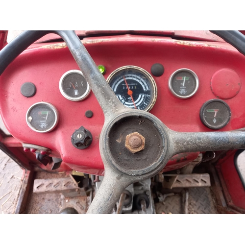 93 - Massey Ferguson 158 tractor. MkIII, PAVT wheels, cab, 3581hrs. SN. A193019. Reg. RUF 545X. V5