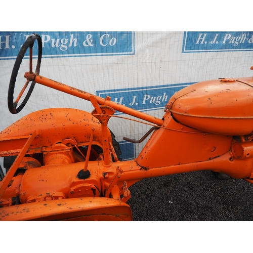 1651 - Allis Chalmers model B tractor. Barn stored for many years, needs some work