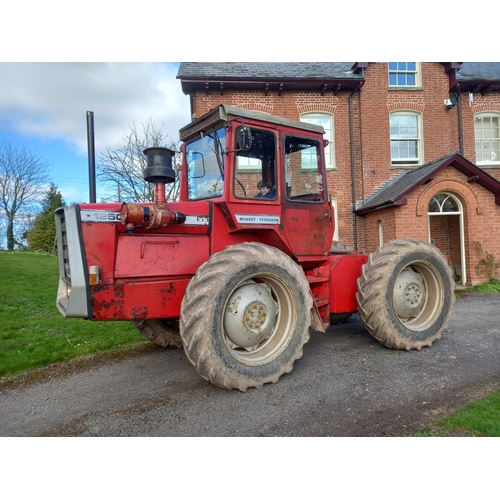 97 - Massey Ferguson 1250 tractor. Multi-power good. SN. R1903015. Reg. LKM 189M. V5