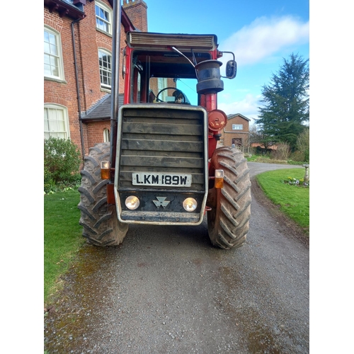 97 - Massey Ferguson 1250 tractor. Multi-power good. SN. R1903015. Reg. LKM 189M. V5