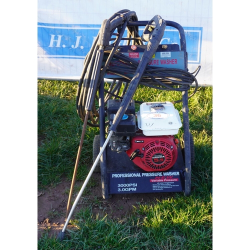 36 - Pressure washer