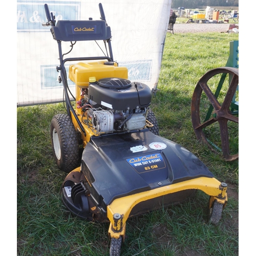 Cub cadet push mower deals electric start