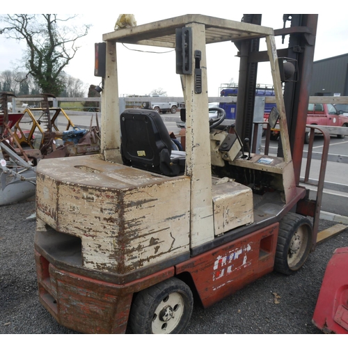 1171 - Nissan KCEGH 02F350 diesel fork lift