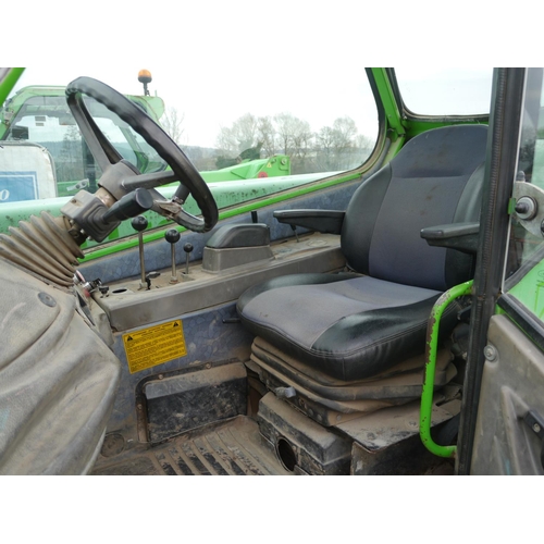 1182 - Merlo P40-14K loader with man basket and bracket. 6002hrs recorded. Reg. VU03 XOC