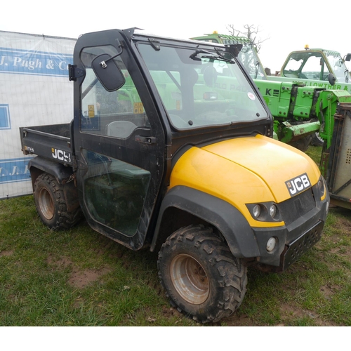 1184 - JCB Groundhog UTV-4. Non runner. 1362hrs recorded. Reg. RX10 GMF