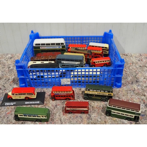 184 - Quantity of Corgi and Dinky model buses