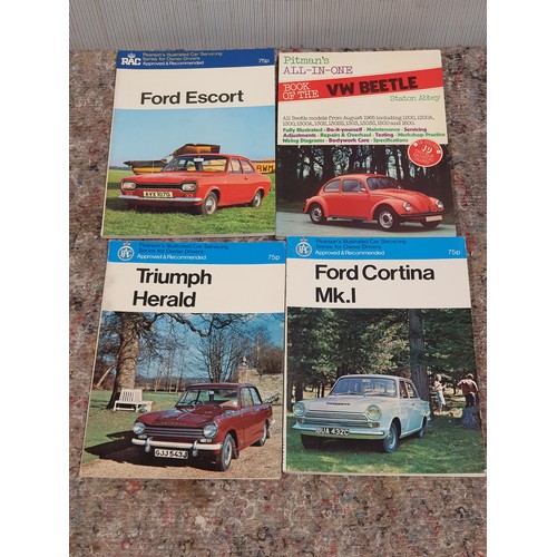 411 - 4- Pearson's manuals to include Ford Escort