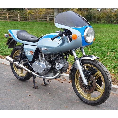 739 - Ducati SS900 motorcycle. 1979. 864cc. Frame no. 903123 Engine no. 903529, please note these numbers ... 