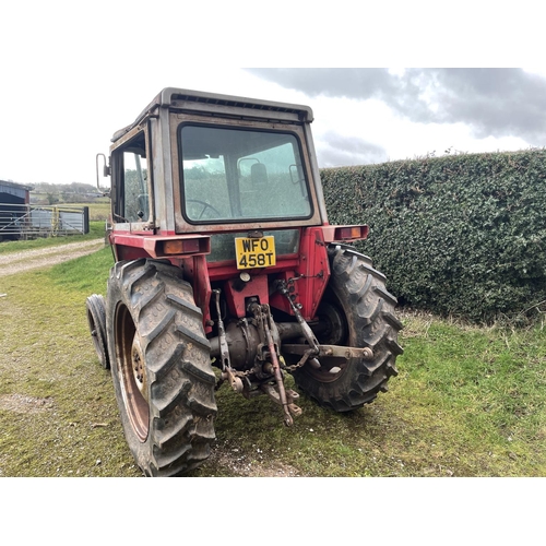 70 - Massey Ferguson 550 tractor, single door, original, 5398hrs, one owner. Reg. WFO 458T.