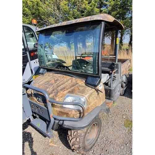 79 - Kubota RTV 900 4X4 quad. Serviced. Runs & drives. 5000hrs approx on clock. Good reliable machine. Ke... 