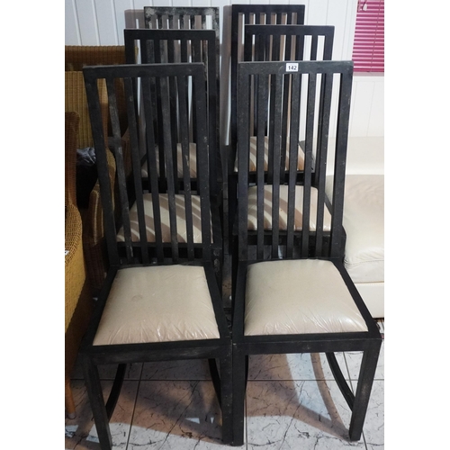 142 - 11- High back chairs