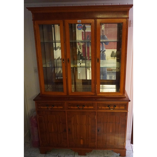 149 - Glass display cabinet