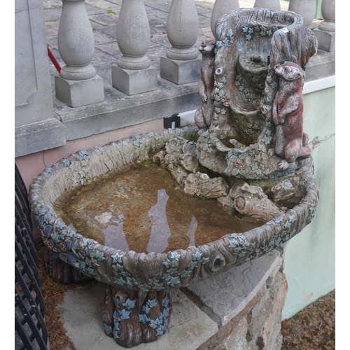 90 - Ornate stone fountain