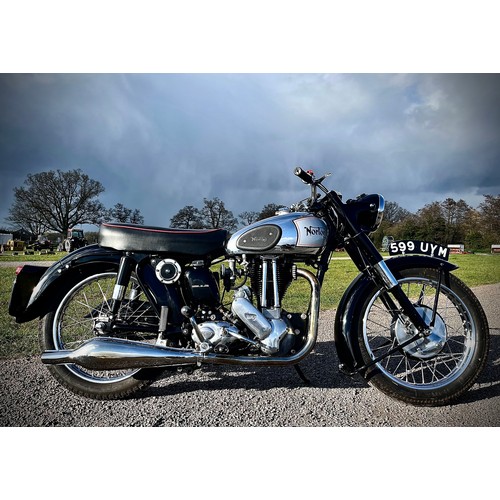 787 - Norton Model J4 ES2 motorcycle. 1954. 490cc. Runs and rides. Frame No. J453462. Engine No. 53462J. F... 