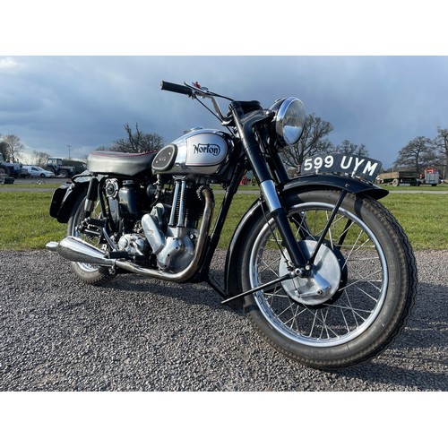 787 - Norton Model J4 ES2 motorcycle. 1954. 490cc. Runs and rides. Frame No. J453462. Engine No. 53462J. F... 