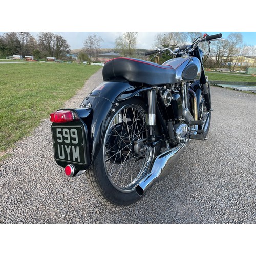 787 - Norton Model J4 ES2 motorcycle. 1954. 490cc. Runs and rides. Frame No. J453462. Engine No. 53462J. F... 