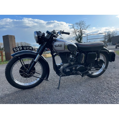 787 - Norton Model J4 ES2 motorcycle. 1954. 490cc. Runs and rides. Frame No. J453462. Engine No. 53462J. F... 