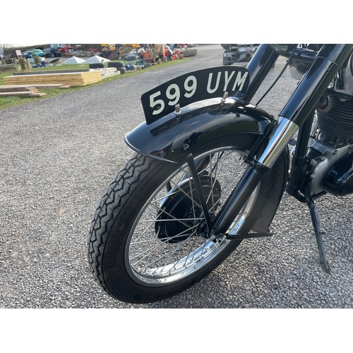 787 - Norton Model J4 ES2 motorcycle. 1954. 490cc. Runs and rides. Frame No. J453462. Engine No. 53462J. F... 