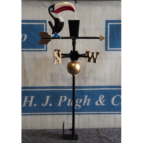 629 - Guinness toucan weather vane