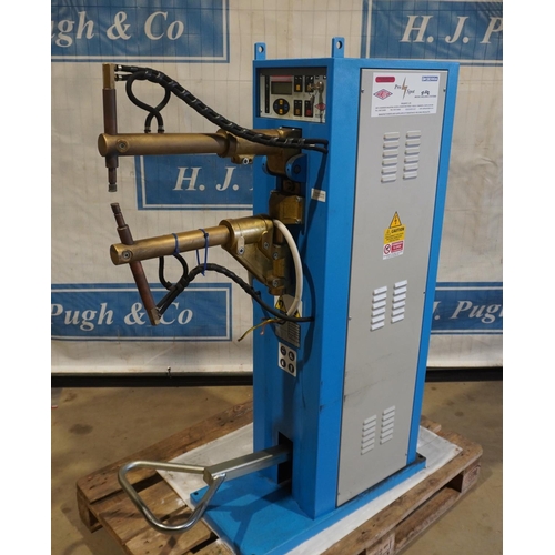 1386 - Meritus Pro spot welder 400V. Working when recently removed from local workshop