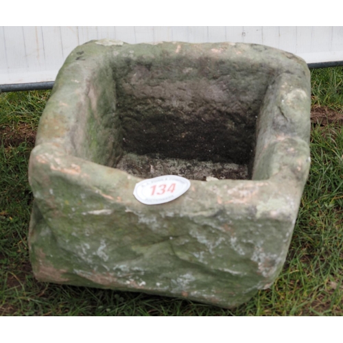 134 - Stone trough 23x22