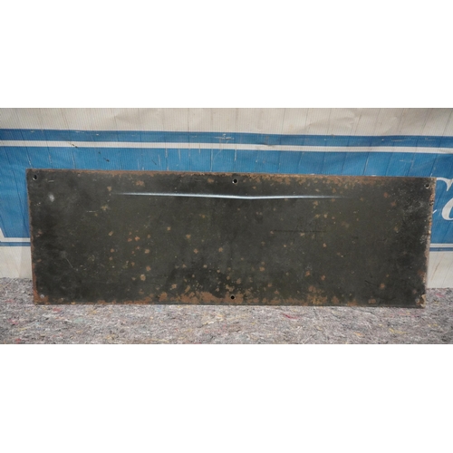 Enamel sign - Simplex 12x36