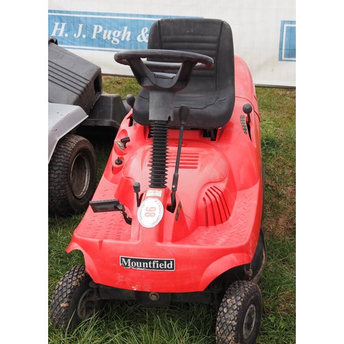 98 - Mountfield ride on mower