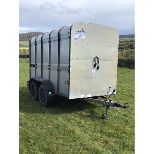 69 - Ifor Williams TS5G 10ft stock trailer