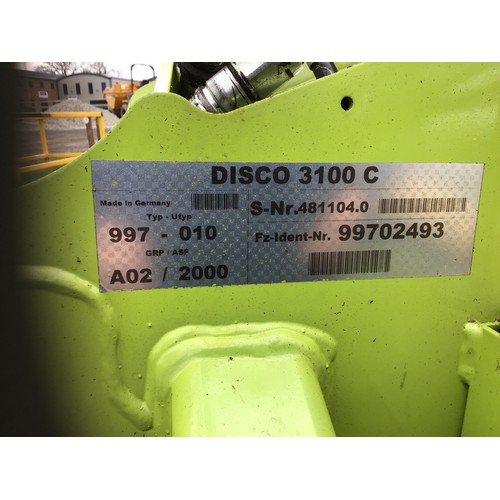 1336B - Class 3100C Disco contour conditioning mower