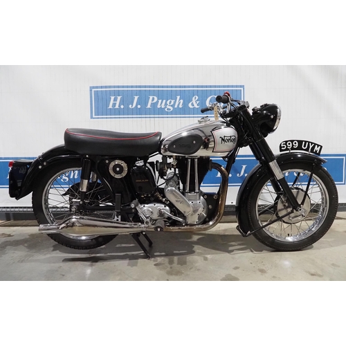 787 - Norton Model J4 ES2 motorcycle. 1954. 490cc. Runs and rides. Frame No. J453462. Engine No. 53462J. F... 