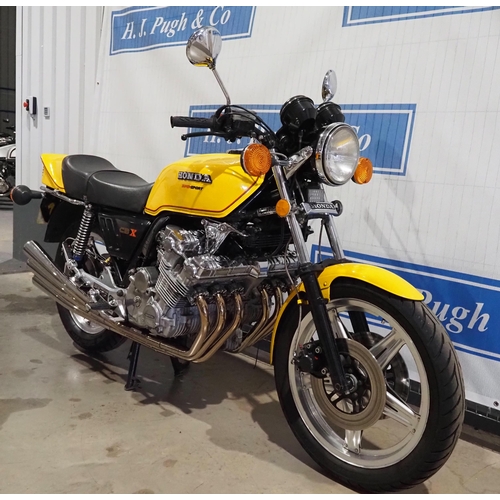 Honda CBX Supersport motorcycle. 1980. 1047cc. Runs and rides. UK