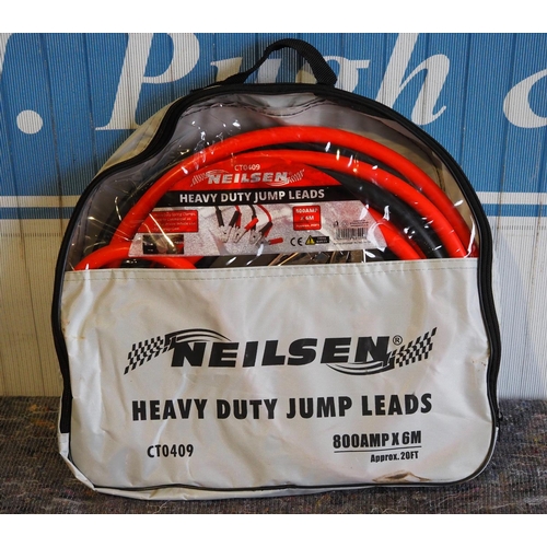 1373 - Nielsen heavy duty jump leads