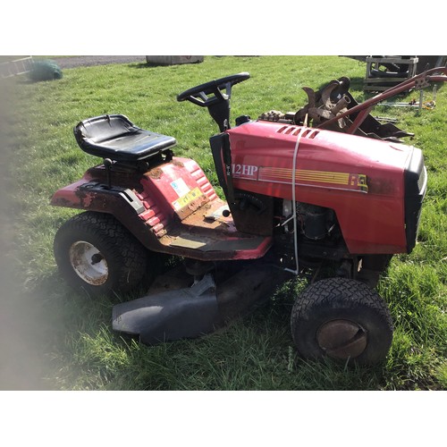 1395 - Rally 22hp ride on mower