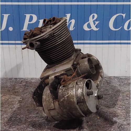 45 - Matchless G2S scrambler engine and gearbox No. 61/G2S/10427