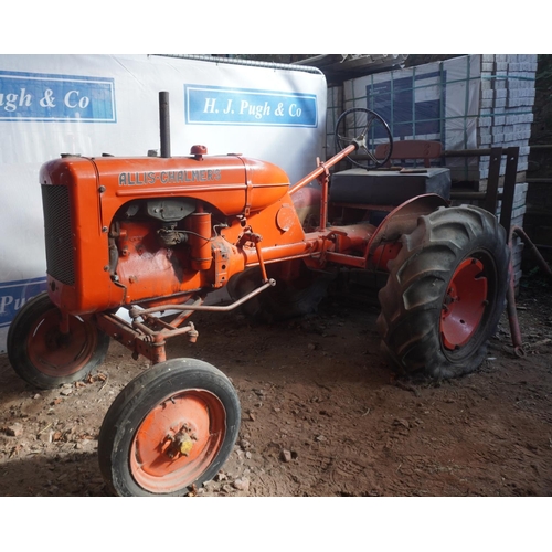 192 - Allis Chalmers Model B tractor. SN. 87460