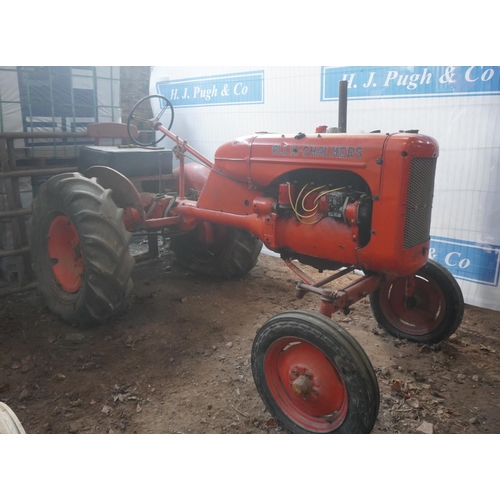 192 - Allis Chalmers Model B tractor. SN. 87460