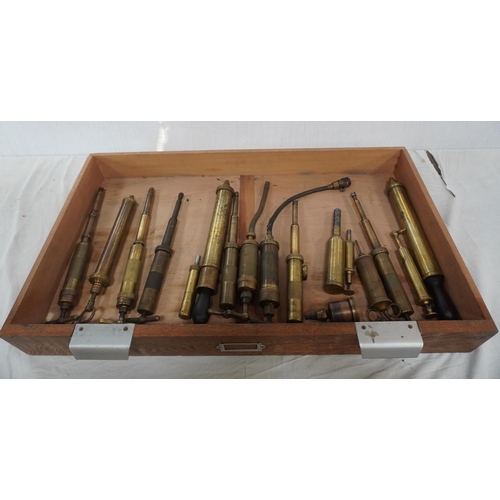 221 - Brass grease guns