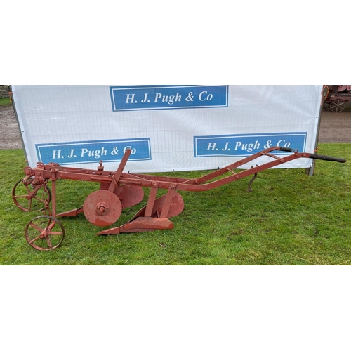 41 - Horse drawn 2 furrow plough