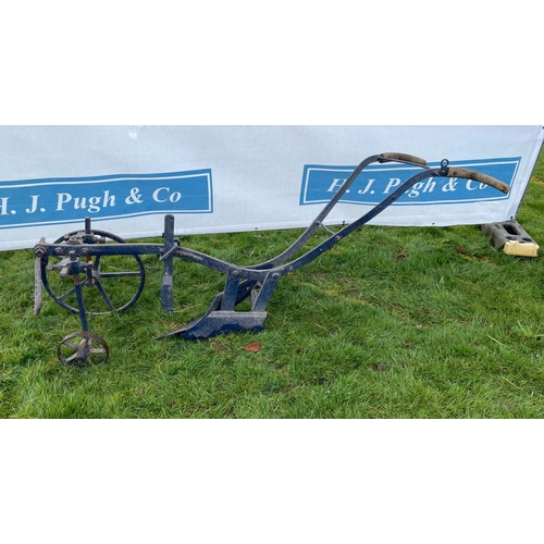 82 - Horse drawn single furrow plough